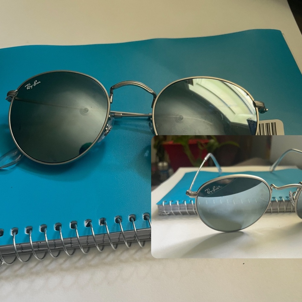 Ray-Ban Metallic Silver Sunglasses